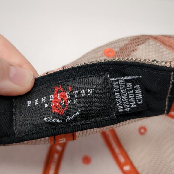 Pendleton Whisky Strapback Trucker Hat Multicolor One Size Adjustable Mesh Back - Picture 9 of 9